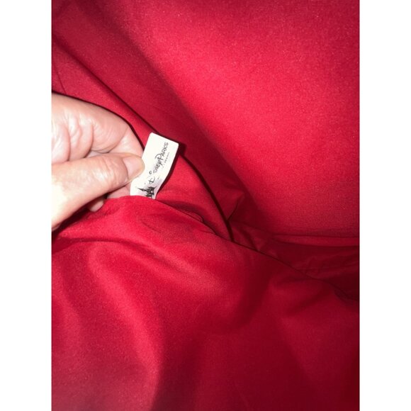 Disney Parks Walt Disney World Christmas Mickey Mouse Merry & Bright Red Tote - Picture 16 of 16